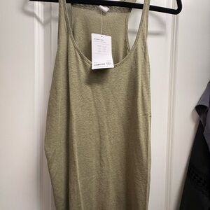 ATHLETA Olive Green Women's Tank Top